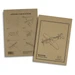 Assembly instructions for a BRANDCRAFT Spitfire Wooden Model, featuring a detailed illustration on a brown background.