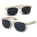 Malibu Basic Sunglasses in natural hues with dark lenses; features a logo on the frame. Malibu Basic Sunglasses in natural hues with dark lenses; features a logo on the frame.