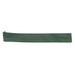 A green fabric strap, possibly for securing or adjusting headwear. A green fabric strap, possibly for securing or adjusting headwear.