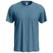 A teal Men's Classic T-shirt with short sleeves and a crew neckline, featuring a logo.