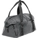 A dark green duffle bag with sturdy straps and zippers, featuring a sleek and durable design. A dark green duffle bag with sturdy straps and zippers, featuring a sleek and durable design.