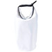 A white 2.5L dry bag with a black closure mechanism and a logo at the top.