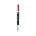 A black and red twist pen with a silver clip and a logo. Suitable for promotional use. A black and red twist pen with a silver clip and a logo. Suitable for promotional use.