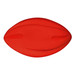 A red 135mm Spyro Football with a smooth, rounded shape and a simple design. It features a logo on the surface.
