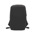 A black ECO NOVA computer backpack with adjustable straps and a simple, modern design. It features a logo.