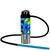 Portable hookah set with accessories (butterfly)