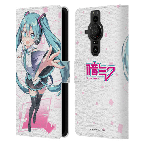 Hatsune Miku Graphics Cute Leather Book Wallet Case Cover For Sony Xperia Pro-I