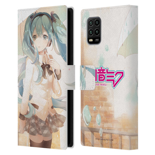Hatsune Miku Graphics Rain Leather Book Wallet Case Cover For Xiaomi Mi 10 Lite 5G