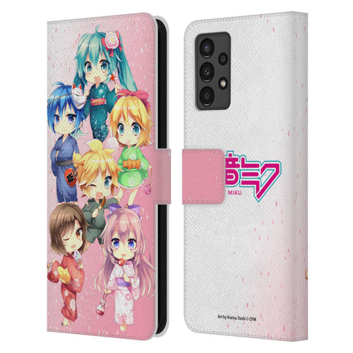 Hatsune Miku Virtual Singers Characters Leather Book Wallet Case Cover For Samsung Galaxy A13 (2022)