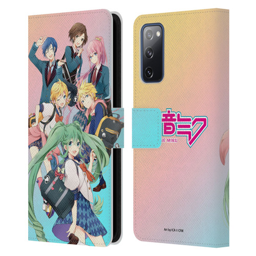 Hatsune Miku Virtual Singers High School Leather Book Wallet Case Cover For Samsung Galaxy S20 FE / 5G