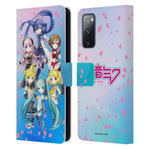 Hatsune Miku Virtual Singers Sakura Leather Book Wallet Case Cover For Samsung Galaxy S20 FE / 5G