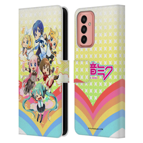 Hatsune Miku Virtual Singers Rainbow Leather Book Wallet Case Cover For Samsung Galaxy M13 (2022)