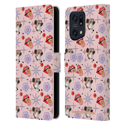 Bored of Directors Graphics Pattern Leather Book Wallet Case Cover For OPPO Find X5 Pro