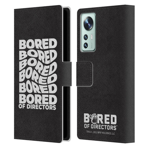 Bored of Directors Graphics Bored Leather Book Wallet Case Cover For Xiaomi 12