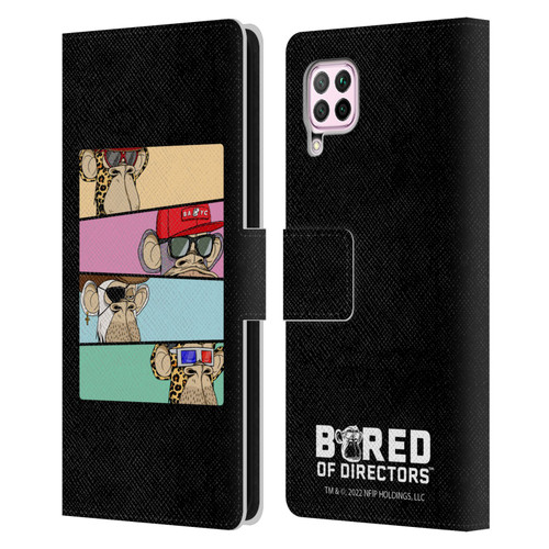 Bored of Directors Key Art Group Leather Book Wallet Case Cover For Huawei Nova 6 SE / P40 Lite