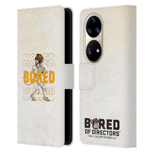 Bored of Directors Key Art Bored Leather Book Wallet Case Cover For Huawei P50 Pro