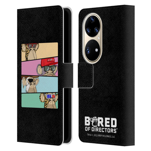 Bored of Directors Key Art Group Leather Book Wallet Case Cover For Huawei P50 Pro