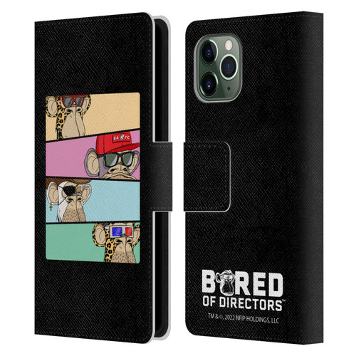 Bored of Directors Key Art Group Leather Book Wallet Case Cover For Apple iPhone 11 Pro