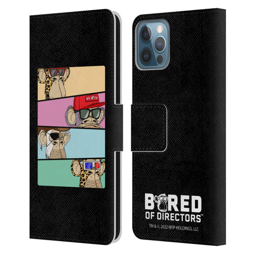 Bored of Directors Key Art Group Leather Book Wallet Case Cover For Apple iPhone 12 / iPhone 12 Pro
