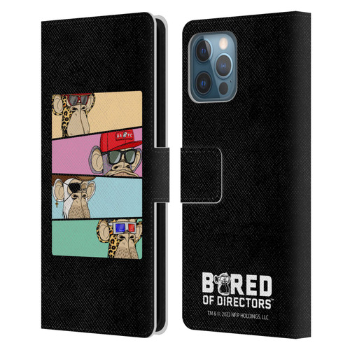 Bored of Directors Key Art Group Leather Book Wallet Case Cover For Apple iPhone 12 Pro Max