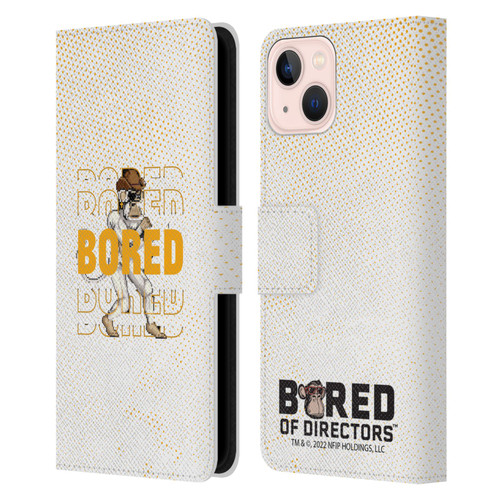 Bored of Directors Key Art Bored Leather Book Wallet Case Cover For Apple iPhone 13