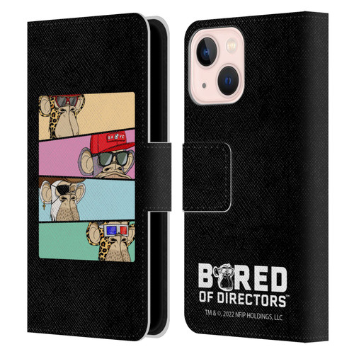 Bored of Directors Key Art Group Leather Book Wallet Case Cover For Apple iPhone 13 Mini