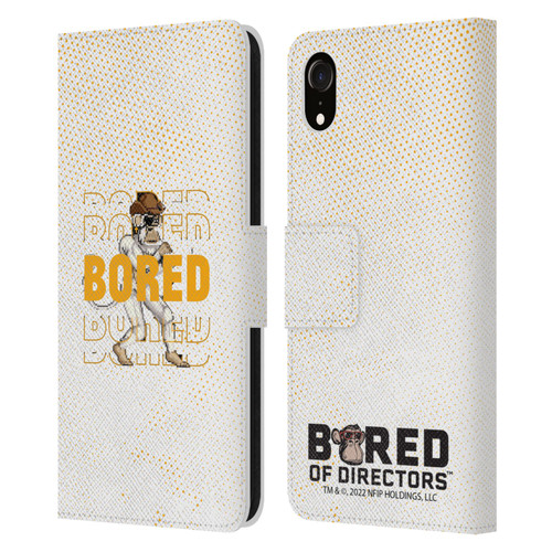 Bored of Directors Key Art Bored Leather Book Wallet Case Cover For Apple iPhone XR