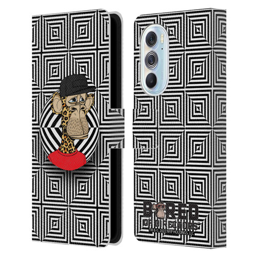 Bored of Directors Key Art APE #3179 Pattern Leather Book Wallet Case Cover For Motorola Edge X30