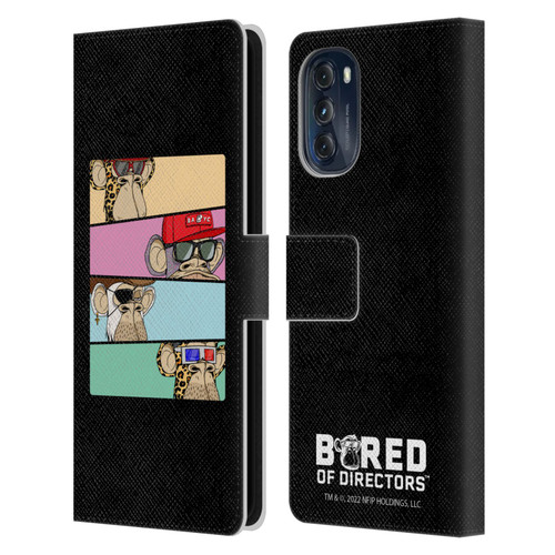 Bored of Directors Key Art Group Leather Book Wallet Case Cover For Motorola Moto G (2022)