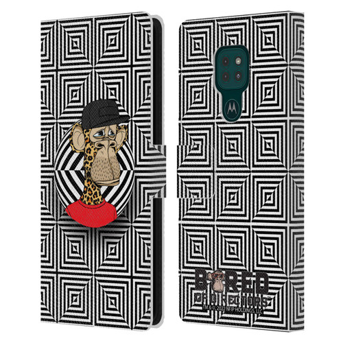 Bored of Directors Key Art APE #3179 Pattern Leather Book Wallet Case Cover For Motorola Moto G9 Play
