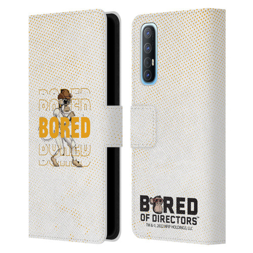 Bored of Directors Key Art Bored Leather Book Wallet Case Cover For OPPO Find X2 Neo 5G