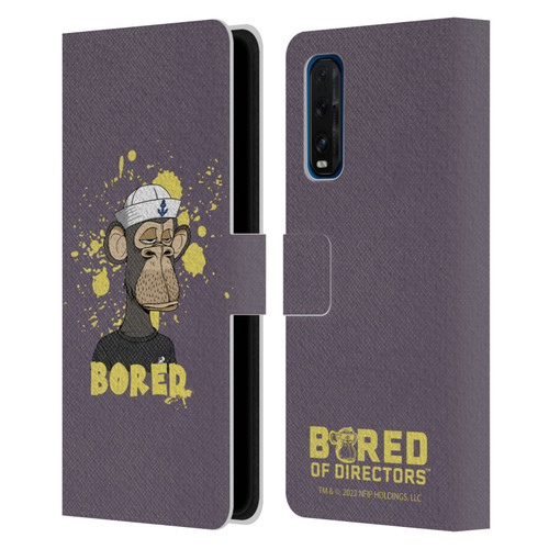 Bored of Directors Key Art APE #1017 Leather Book Wallet Case Cover For OPPO Find X3 Neo / Reno5 Pro+ 5G