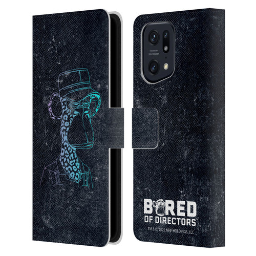 Bored of Directors Key Art APE #5057 Leather Book Wallet Case Cover For OPPO Find X5 Pro