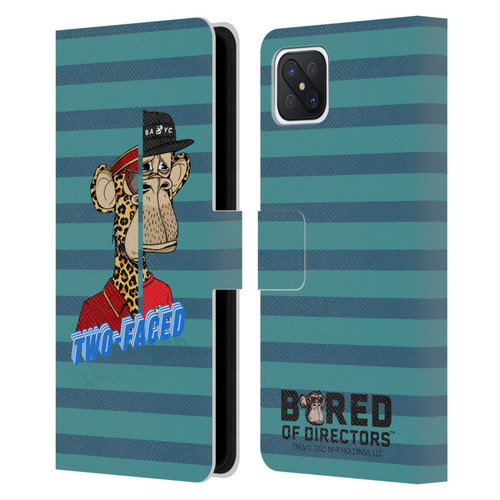 Bored of Directors Key Art Two-Faced Leather Book Wallet Case Cover For OPPO Reno4 Z 5G
