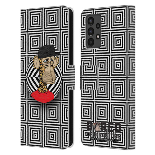 Bored of Directors Key Art APE #3179 Pattern Leather Book Wallet Case Cover For Samsung Galaxy A13 (2022)