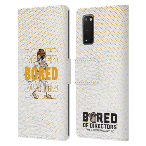 Bored of Directors Key Art Bored Leather Book Wallet Case Cover For Samsung Galaxy S20 / S20 5G