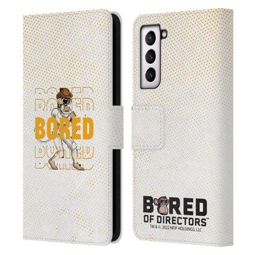 Bored of Directors Key Art Bored Leather Book Wallet Case Cover For Samsung Galaxy S21 5G