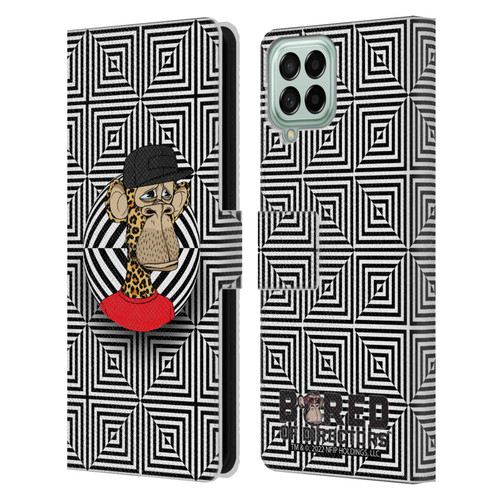 Bored of Directors Key Art APE #3179 Pattern Leather Book Wallet Case Cover For Samsung Galaxy M33 (2022)
