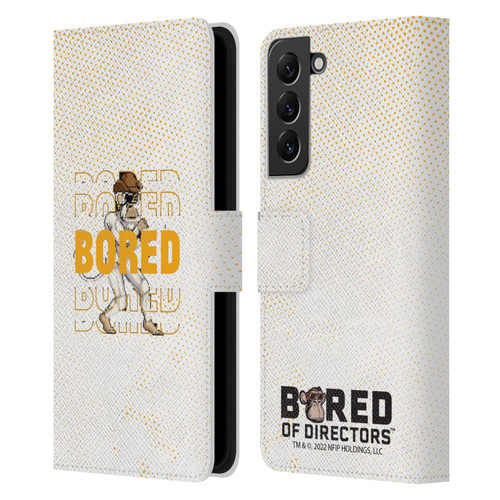 Bored of Directors Key Art Bored Leather Book Wallet Case Cover For Samsung Galaxy S22+ 5G