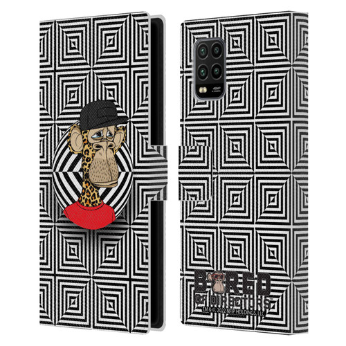Bored of Directors Key Art APE #3179 Pattern Leather Book Wallet Case Cover For Xiaomi Mi 10 Lite 5G