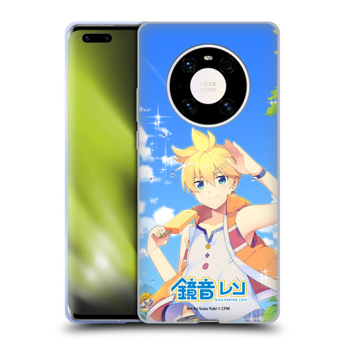 Hatsune Miku Characters Kagamine Len Soft Gel Case for Huawei Mate 40 Pro 5G