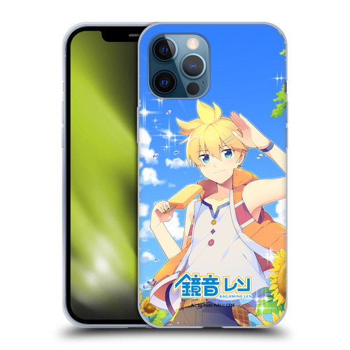 Hatsune Miku Characters Kagamine Len Soft Gel Case for Apple iPhone 12 Pro Max