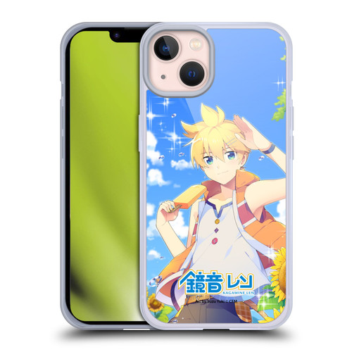 Hatsune Miku Characters Kagamine Len Soft Gel Case for Apple iPhone 13