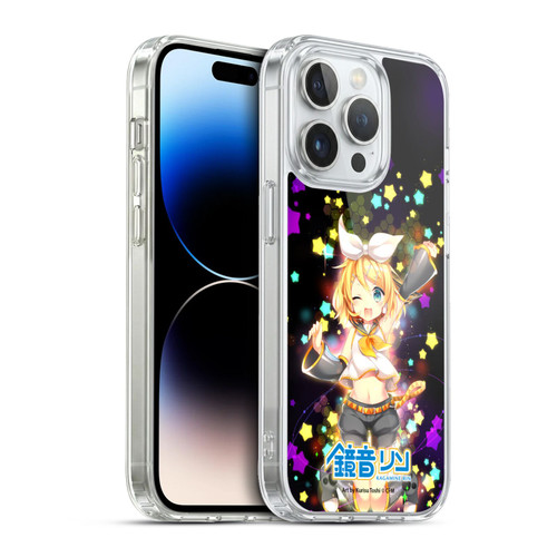 Hatsune Miku Characters Kagamine Rin Soft Gel Case for Apple iPhone 13 Pro