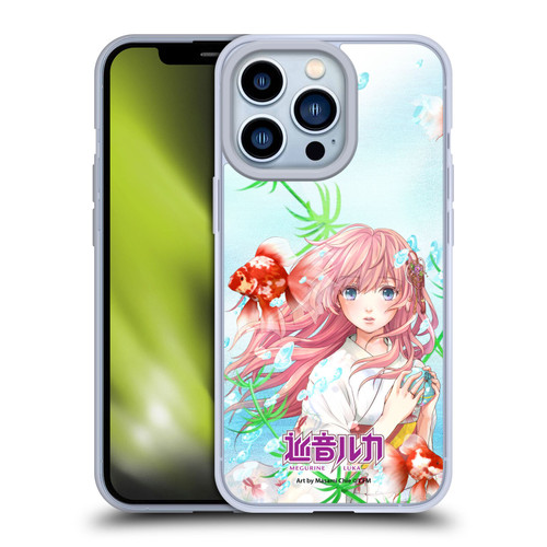 Hatsune Miku Characters Megurine Luka Soft Gel Case for Apple iPhone 13 Pro