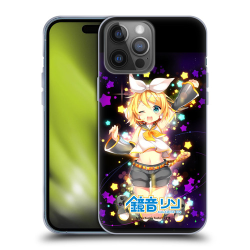 Hatsune Miku Characters Kagamine Rin Soft Gel Case for Apple iPhone 14 Pro Max