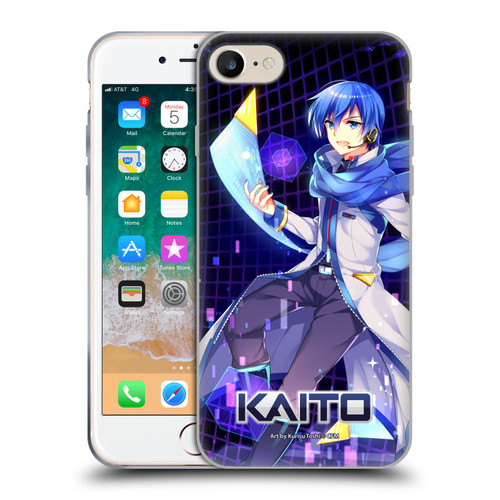 Hatsune Miku Characters Kaito Soft Gel Case for Apple iPhone 7 / 8 / SE 2020 & 2022