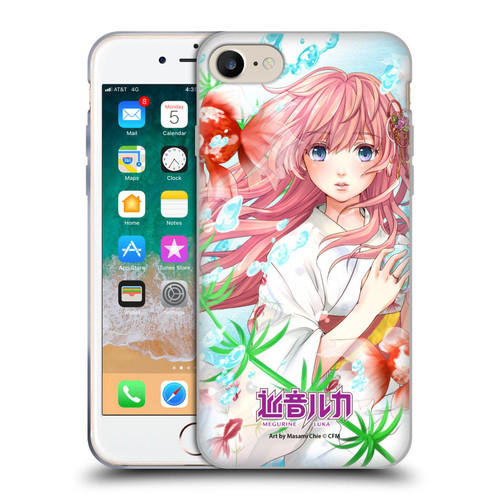 Hatsune Miku Characters Megurine Luka Soft Gel Case for Apple iPhone 7 / 8 / SE 2020 & 2022
