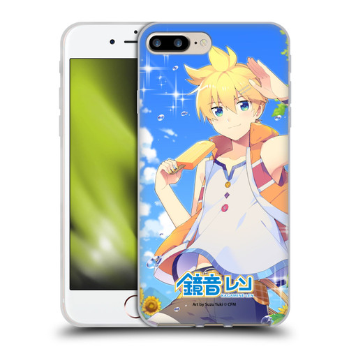 Hatsune Miku Characters Kagamine Len Soft Gel Case for Apple iPhone 7 Plus / iPhone 8 Plus