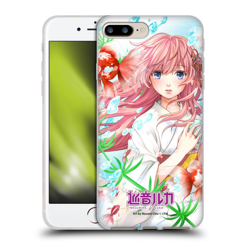 Hatsune Miku Characters Megurine Luka Soft Gel Case for Apple iPhone 7 Plus / iPhone 8 Plus